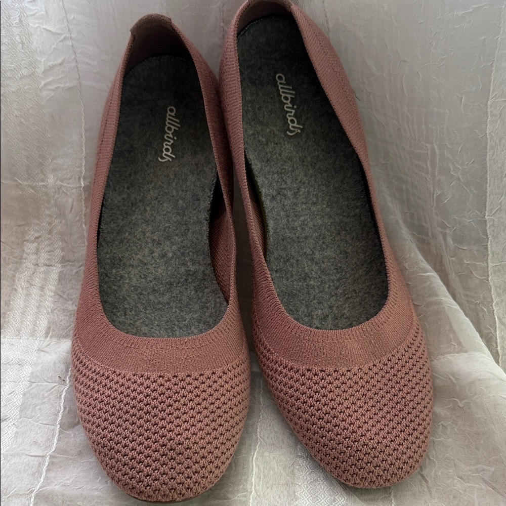 Allbirds Women's Mauve Knit Flats